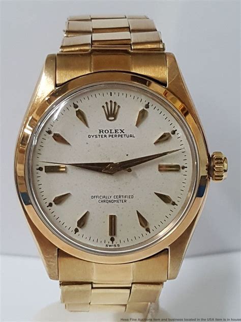 rolex oyster gold mens|1960 gold rolex oyster perpetual.